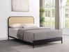 Amherst Eastern King, Queen, Full, & Twin Bed White & Black - Bargain Furniture (Detroit, MI)