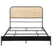 Amherst Eastern King, Queen, Full, & Twin Bed White & Black - Bargain Furniture (Detroit, MI)