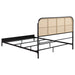 Amherst Eastern King, Queen, Full, & Twin Bed White & Black - Bargain Furniture (Detroit, MI)