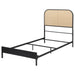 Amherst Eastern King, Queen, Full, & Twin Bed White & Black - Bargain Furniture (Detroit, MI)