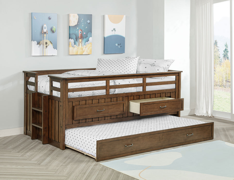 Carlsbad Queen Beds Brown & Grey - Bargain Furniture (Detroit, MI)