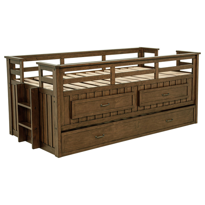 Carlsbad Queen Beds Brown & Grey - Bargain Furniture (Detroit, MI)
