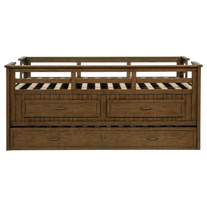 Carlsbad Queen Beds Brown & Grey - Bargain Furniture (Detroit, MI)