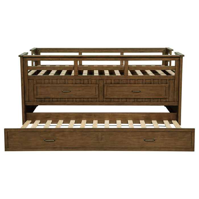 Carlsbad Queen Beds Brown & Grey - Bargain Furniture (Detroit, MI)