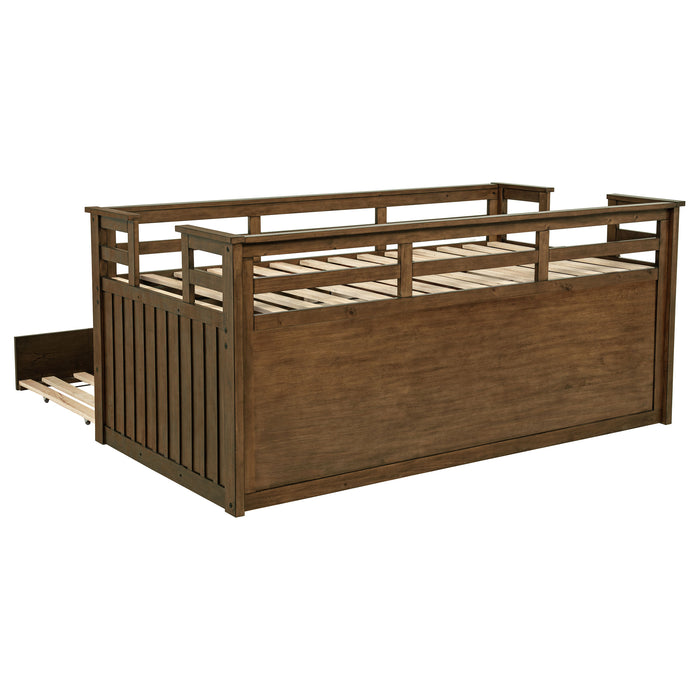 Carlsbad Queen Beds Brown & Grey - Bargain Furniture (Detroit, MI)