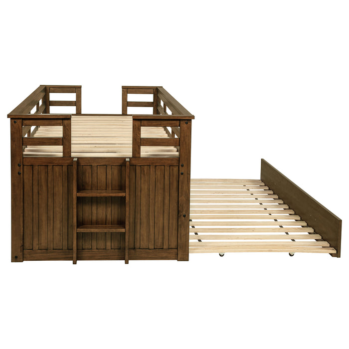 Carlsbad Queen Beds Brown & Grey - Bargain Furniture (Detroit, MI)