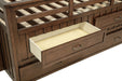 Carlsbad Queen Beds Brown & Grey - Bargain Furniture (Detroit, MI)