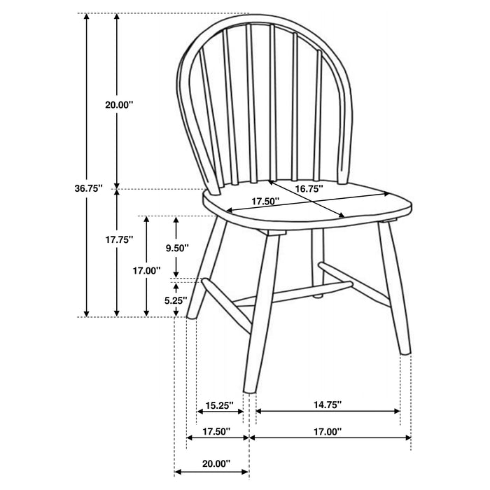Allison 5 Pc Dining Sets - Bargain Furniture (Detroit, MI)