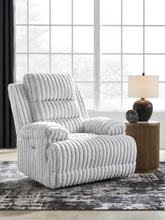 Rhines Falls Power Recliner - Bargain Furniture (Detroit, MI)