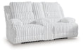 Rhines Falls Power Reclining Loveseat with Console - Bargain Furniture (Detroit, MI)
