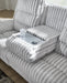 Rhines Falls Power Reclining Sofa with Drop Down Table - Bargain Furniture (Detroit, MI)