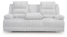 Rhines Falls Power Reclining Sofa with Drop Down Table - Bargain Furniture (Detroit, MI)