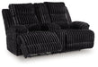 Rhine Falls Reclining Loveseat with Console - Bargain Furniture (Detroit, MI)