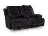 Rhine Falls Reclining Loveseat with Console - Bargain Furniture (Detroit, MI)