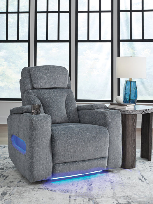 Studio Cave Power Recliner - Bargain Furniture (Detroit, MI)