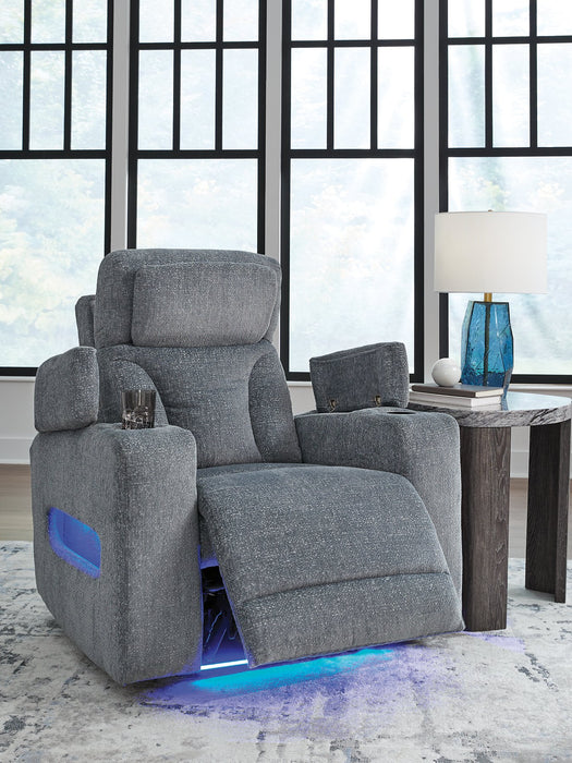 Studio Cave Power Recliner - Bargain Furniture (Detroit, MI)