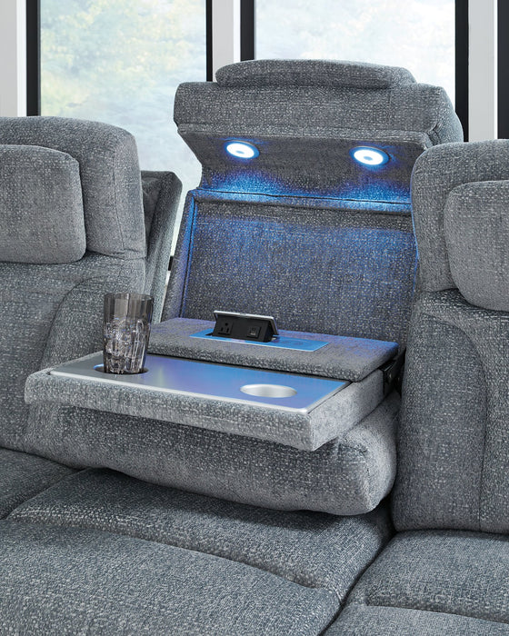 Studio Cave Power Reclining Sofa - Bargain Furniture (Detroit, MI)