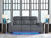 Studio Cave Power Reclining Sofa - Bargain Furniture (Detroit, MI)