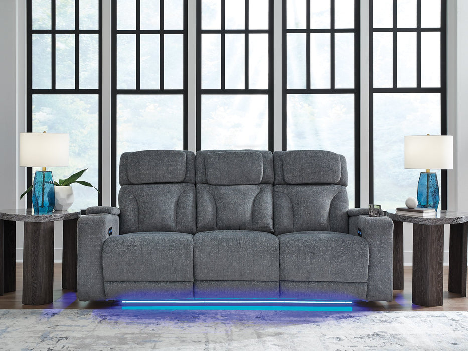 Studio Cave Power Reclining Sofa - Bargain Furniture (Detroit, MI)