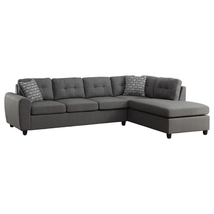 Stonenesse Stationary Sectionals - Bargain Furniture (Detroit, MI)