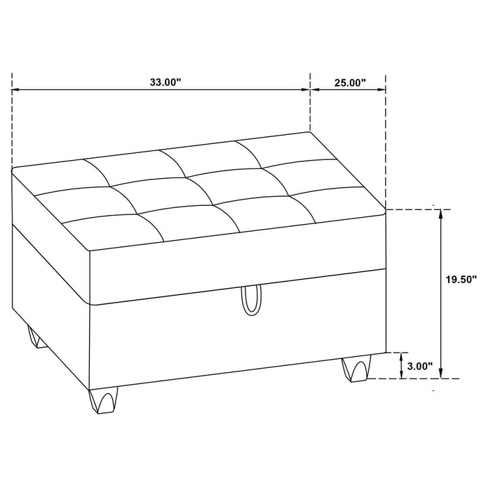 Stonenesse Stationary Sectionals - Bargain Furniture (Detroit, MI)