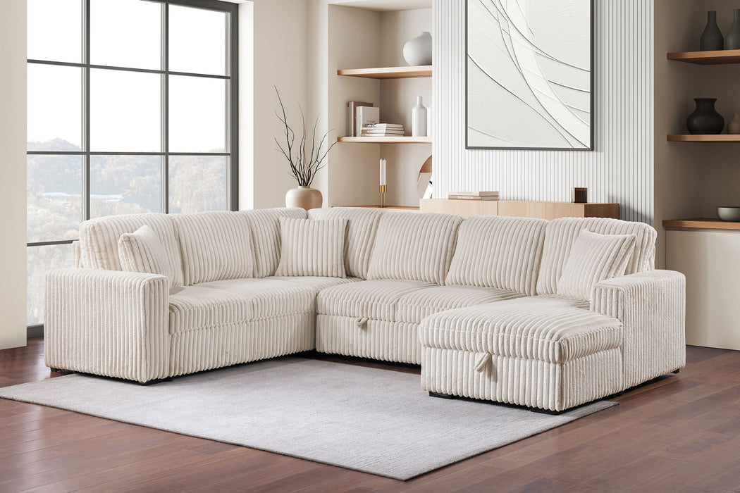 Devonshire Sleeper Sectionals - Bargain Furniture (Detroit, MI)