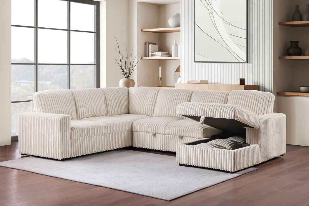 Devonshire Sleeper Sectionals - Bargain Furniture (Detroit, MI)