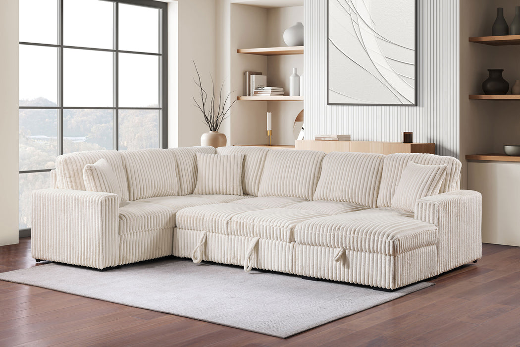 Devonshire Sleeper Sectionals - Bargain Furniture (Detroit, MI)