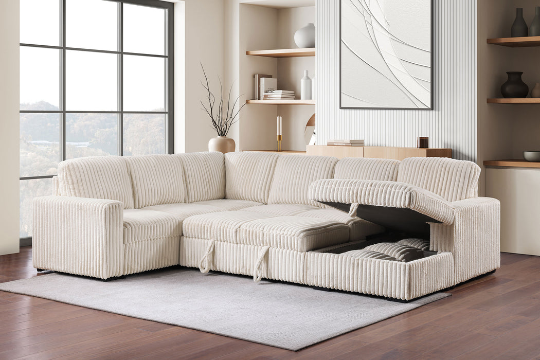 Devonshire Sleeper Sectionals - Bargain Furniture (Detroit, MI)