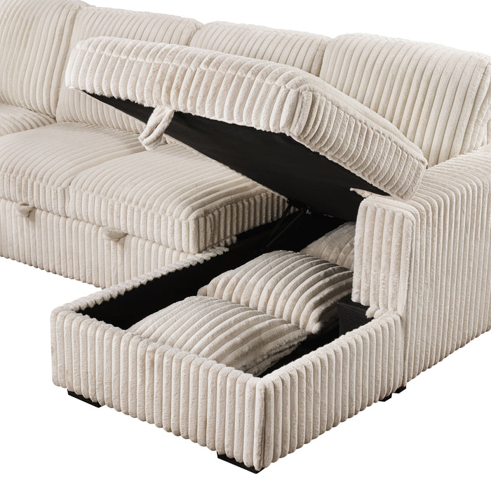 Devonshire Sleeper Sectionals - Bargain Furniture (Detroit, MI)