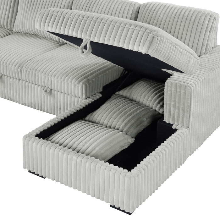 Devonshire Sleeper Sectionals - Bargain Furniture (Detroit, MI)