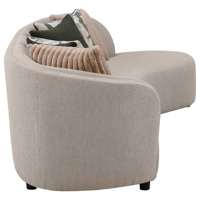 Fayette Stationary Sectionals Greige - Bargain Furniture (Detroit, MI)