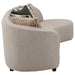 Fayette Stationary Sectionals Greige - Bargain Furniture (Detroit, MI)