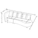 Fayette Stationary Sectionals Greige - Bargain Furniture (Detroit, MI)