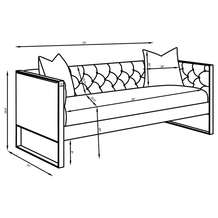 Eastbrook Stationary 3 Pc Sets - Bargain Furniture (Detroit, MI)
