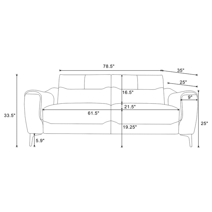 Nolan Sofa - Bargain Furniture (Detroit, MI)