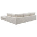 Serene 5-piece Upholstered Modular Sectional Sofa Beige - Bargain Furniture (Detroit, MI)