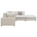 Serene 5-piece Upholstered Modular Sectional Sofa Beige - Bargain Furniture (Detroit, MI)
