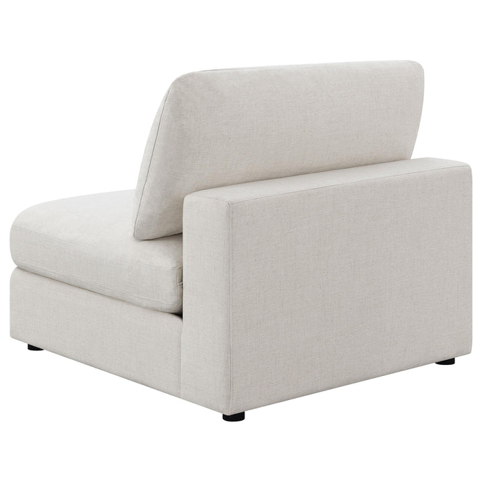 Serene 5-piece Upholstered Modular Sectional Sofa Beige - Bargain Furniture (Detroit, MI)