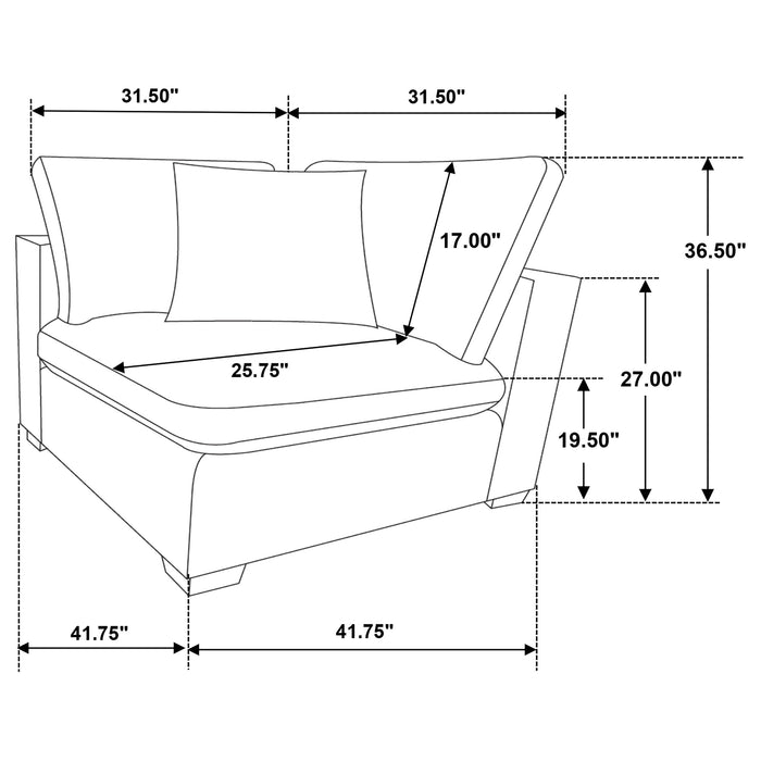 Lakeview Modular Sectionals Seating - Bargain Furniture (Detroit, MI)