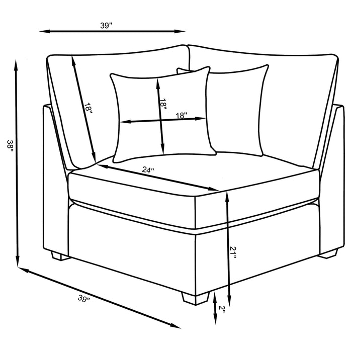 Cambria Sectionals - Bargain Furniture (Detroit, MI)