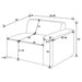 Freddie Sectionals 5 - Bargain Furniture (Detroit, MI)
