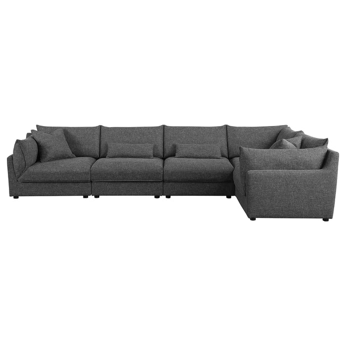 Sasha 5 Piece Sectionals - Bargain Furniture (Detroit, MI)