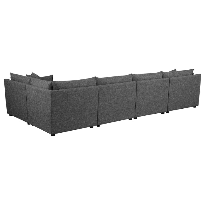 Sasha 5 Piece Sectionals - Bargain Furniture (Detroit, MI)