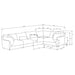 Sasha 5 Piece Sectionals - Bargain Furniture (Detroit, MI)