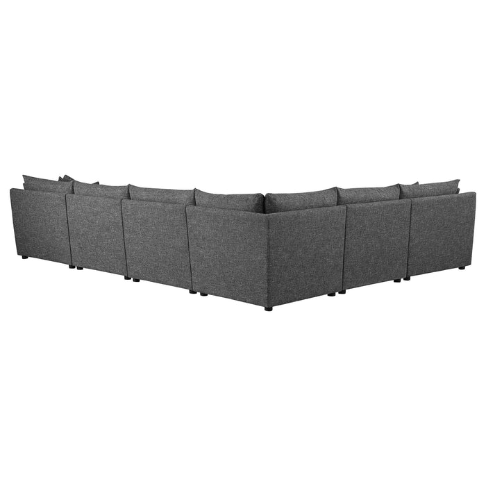 Sasha 6 Piece Sectionals - Bargain Furniture (Detroit, MI)
