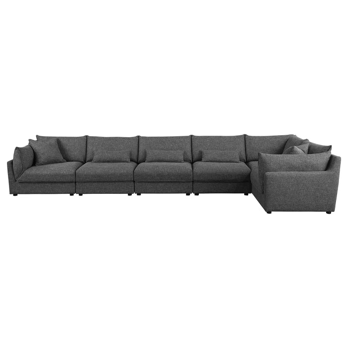Sasha 6 Piece Sectionals - Bargain Furniture (Detroit, MI)