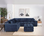 Atlantic Blue Sectionals - Bargain Furniture (Detroit, MI)