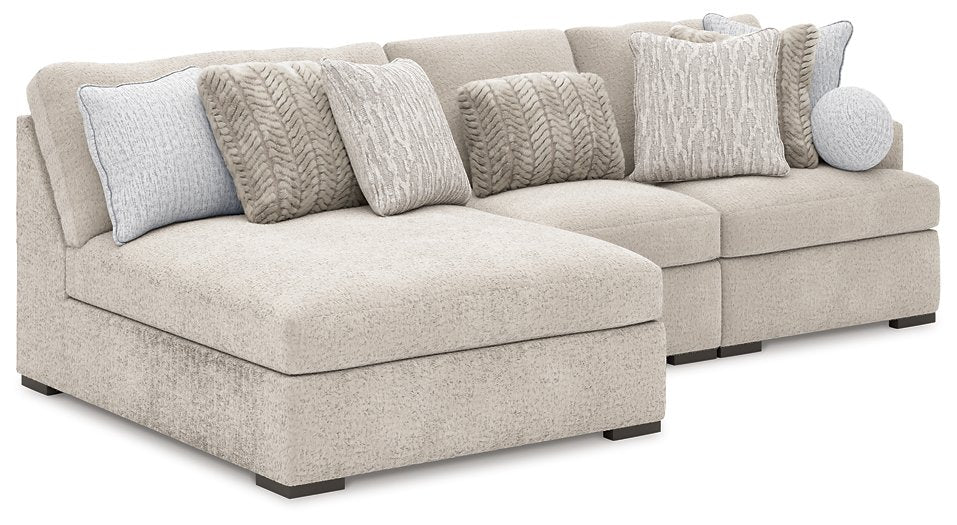 Cuddle Plush Sectional with Chaise - Bargain Furniture (Detroit, MI)