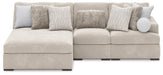 Cuddle Plush Sectional with Chaise - Bargain Furniture (Detroit, MI)